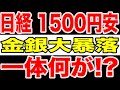 【同時崩壊】日経急落・金銀サーキット・韓国株5%暴落…いま市場で起きている本当のこと