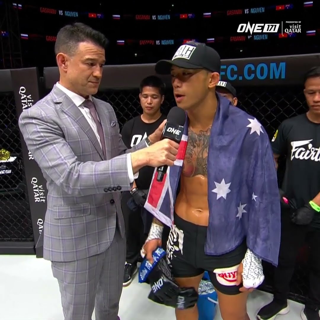 Thank you, king ?? Martin Nguyen brings a close to an unforgettable career!