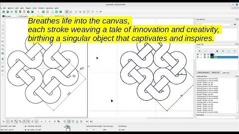 Draw a Unique Object in CAD 2 Dimensions