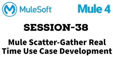 MuleSoft | Mule ESB 4 | Session 38 | Scatter-Gather Real Time Use Case Development