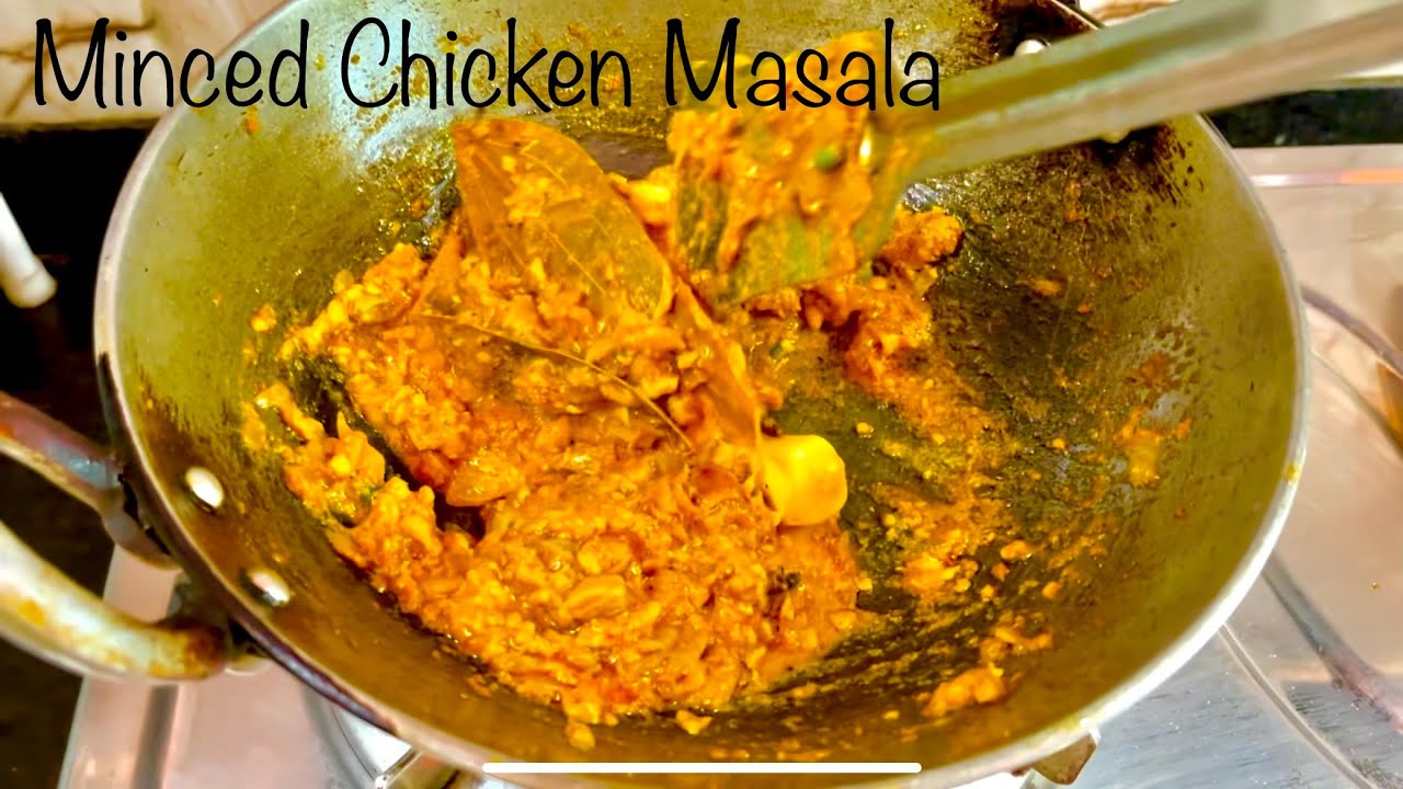 How to Make Delicious Minced Chicken Masala Recipe in 30 Minutes | #kolkatatale
