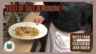 John Boden Prepares Filet of Sole Almondine