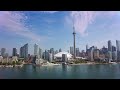 Canada Harbour Front from Downtown Toronto Airport