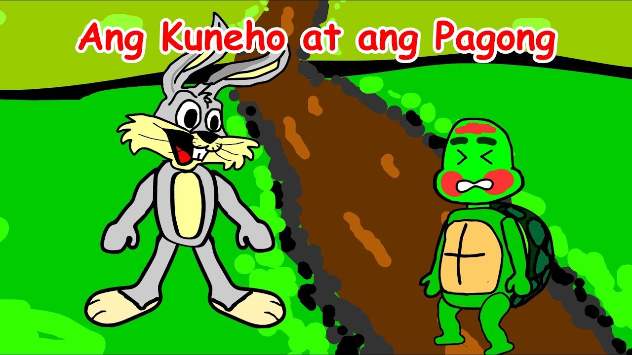 Buod Ng Kwentong Si Pagong At Kuneho - tanda pambata