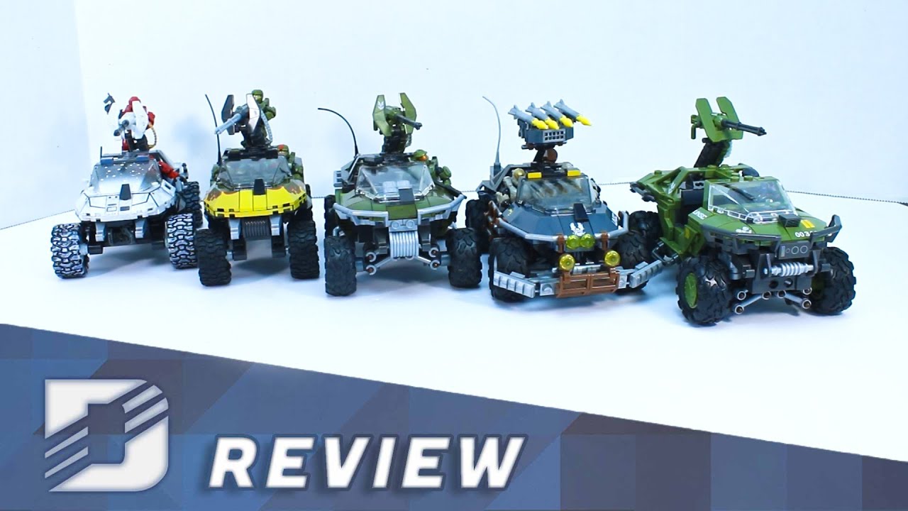 Mega Construx Halo Warthog Comparison (Halo TV Series Vs