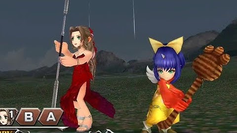 Solid Support FR! Aerith FR Showcase! Aerith Intersecting Wills SHINRYU Run! [DFFOO JP]