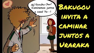 Bakugou es chévere - Kacchako - Capítulo 4 - Bakugou invita a caminar juntos a Uraraka