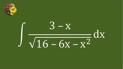 Evaluating simple indefinite integral using algebraic manipulation