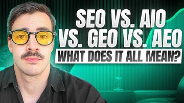SEO vs. AIO vs. GEO vs. AEO - Does it Even Matter?