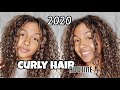 Curly Hair Routine | wash and go natural curly hair | LexiVee03