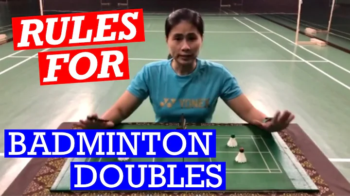 RULES FOR PLAYING BADMINTON DOUBLES- Avoid penalties by knowing the rules of the game #badminton - DayDayNews