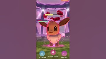 ✨✨NEW🔥Eevee 🔥💢 DYNAMAX💢✨ shiny✨ lets goooo!!! Pokemon Go