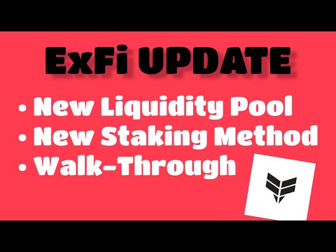 New Pool! - EXFI/SFIN | New Staking Option | How to Enter | My Strategy | SGB Finance Update