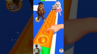 POOP vs EGG! The Funniest 3D ! 🤣🥚 Pop Runner 3D Fun #gaming #shorts #shortfeed #viralshorts