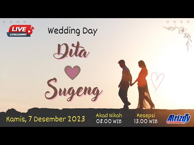 🔴 Pernikahan Bahagia DITA & SUGENG | 7 Desember 2023 class=