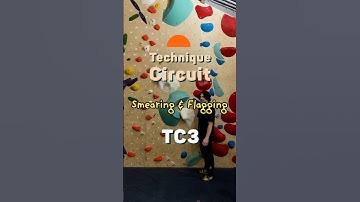 Smearing and Flagging - Rise Technique Circuit - TC3 #climbing #bouldering #beta #technique