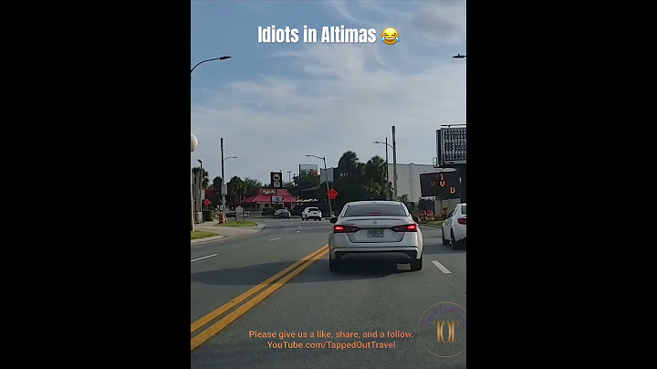 Bad Drivers Orlando: Nissan Altima drivers. They do not learn. 😂 #dashcamfootage