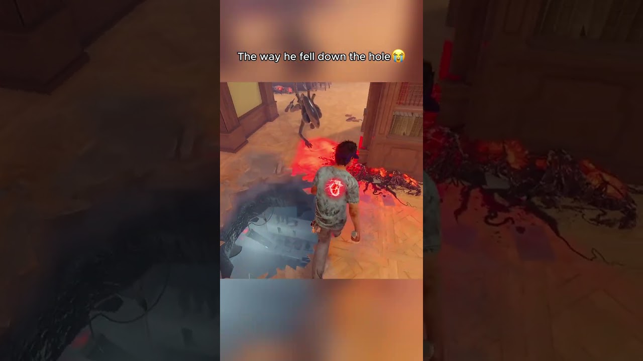 why did his arms go up like that😭 