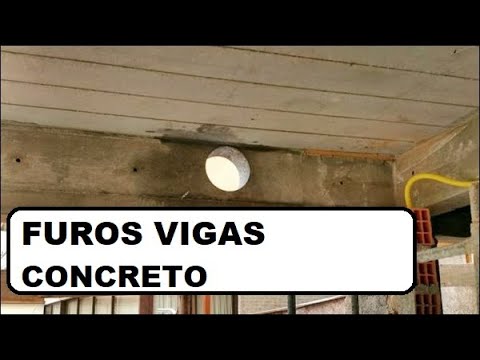 Vídeo: Qual o tamanho do buraco que você pode perfurar em uma viga?