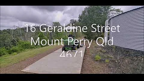 16 Geraldine Street Mount Perry Qld 4671