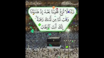 سورة آل عمران الآية ( 8 )