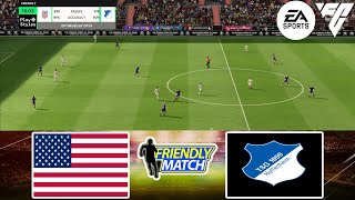 FC 24 - USA W vs TSG 1899 Hoffenheim W 17/5/2024 - Friendly Match - Gameplay PS | Full Match