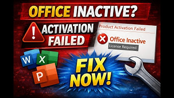 Fix Microsoft Office Activation Failed in 2 Minutes