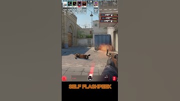 SELF FLASHPEEK  #csgo #cs2 #gaming #counterstrikefacts #counterstrike #wtfcsgo #csgoclips #shorts
