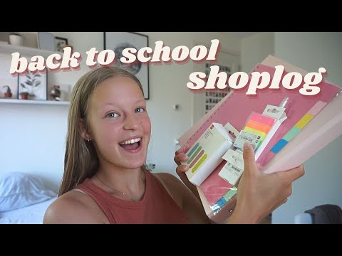 Schoolspullen shoplog 2022-2023! (hema) back to school haul ✩ Lydia Elisabeth