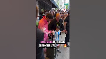 America’s losing its mind for Messi 😳🔥 #Messi #InterMiami #mls