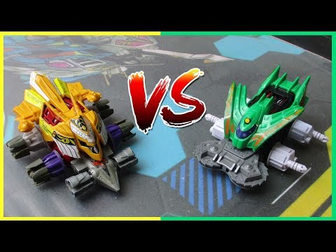 Crush Gear Battle : GAIKI vs DINO SPARTAN
