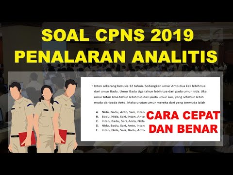 Soal yang Sering Keluar Test CPNS 2019 - Soal HOTS TIU ...