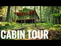 Offgrid Cabin Tour - Weekend Getaway | Michigan