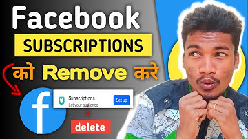 Facebook subscription ko remove kare  | how to delete Facebook subscription button | Rakesh Adotos