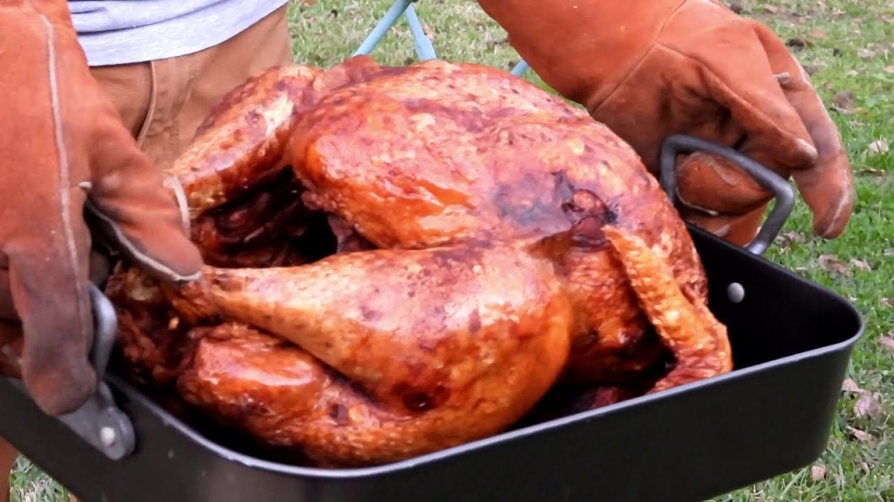 How to fry a Turkey without frying your house YouTube