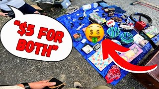 WHAT A DEAL AT THIS FLEA MARKET! YARD SALES FOR eBay!