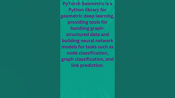 Geometric Deep Learning: PyTorch Geometric