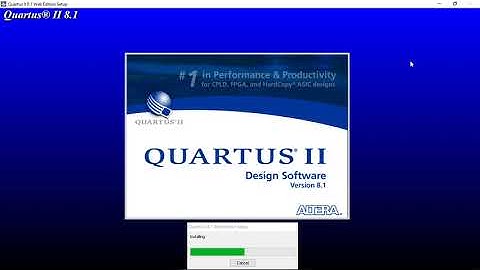 How to install Quartus II 8.1!!!