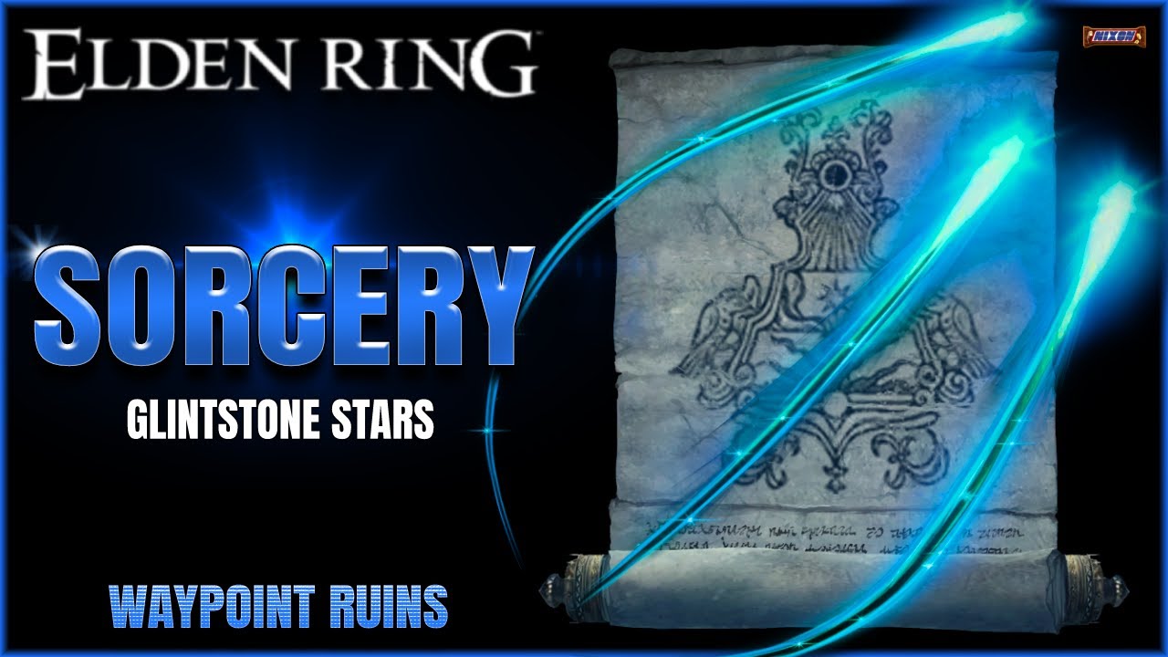 Elden Ring Glintstone Stars Sorcery Location Waypoint Ruins YouTube