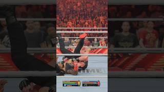 WWE 2K25 Roman Reigns vs Brock Lesnar in Bloodline 1 #shorts