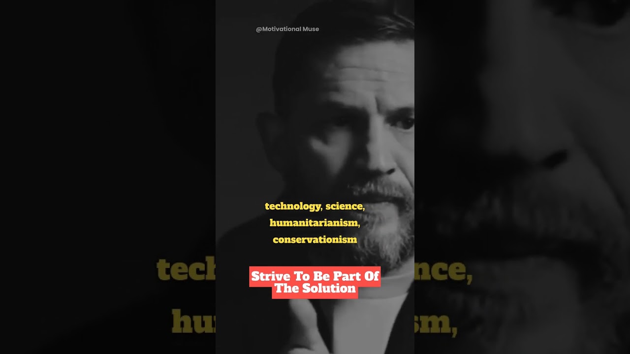 Strive To Be A Part Of The Solution by Tom Hardy