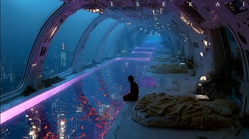 Isekai ⧫ Deeply Calm SciFi Soundscape ⧫ Cyberpunk Atmosphere from Cozy Aqua-Loft
