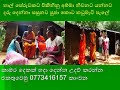 budu amma dambula   දරු දෙන්නා සසුනට පුජා කොට කටුමැටි පැලේ .....