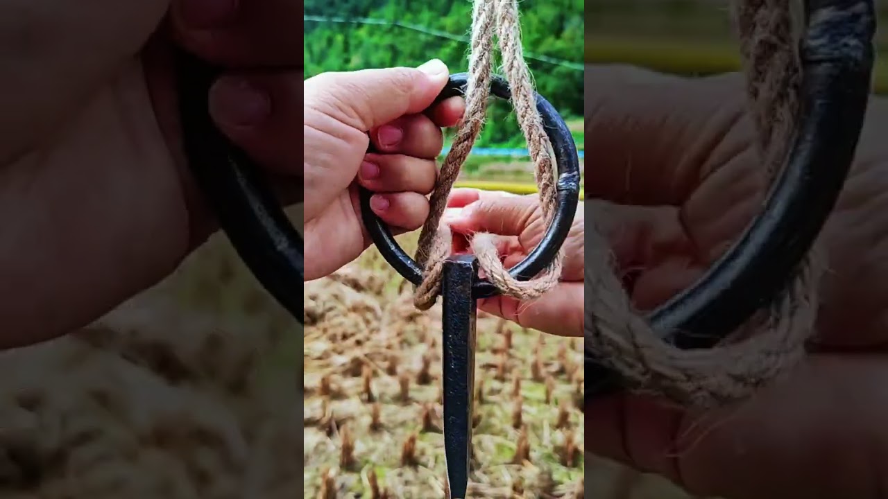 Hanging iron without binding 