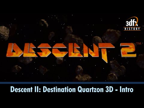 Descent II: Destination Quartzon 3D - Intro (Upscaled to HD)