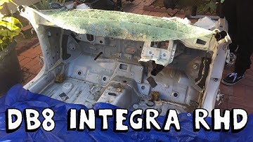 DB8 Integra RHD firewall Removal | PT1
