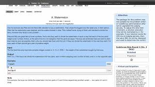 4A-Watermelon codeforces solution in c++