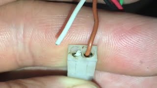 “fix” a BROKEN WIRE at a connector (without replacing the connector)