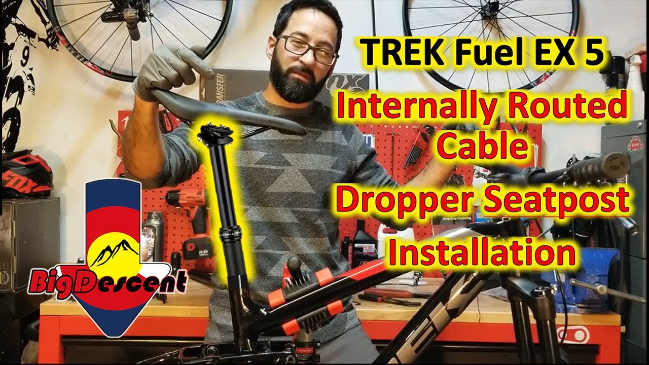 trek fuel ex 5 dropper post install