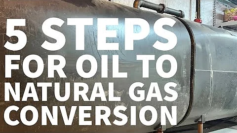 5 steps for Oil to Natural Gas Conversion